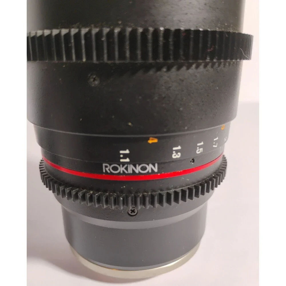 Rokinon 85mm T 1.5 Full Frame Cine Lens As If Umc